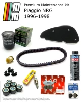 Wartungskit mit Bremsbelägen und Zusatzstoff Piaggio NRG 1996-1998