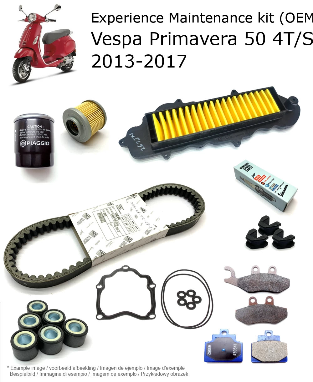 Wartungskit (OEM) Vespa Primavera 50 4T/Sprint 50 4T 2013-2017