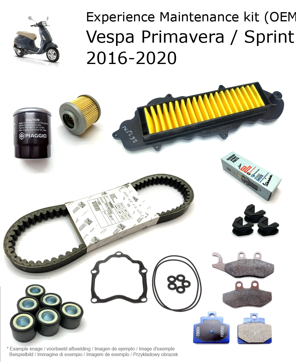 Wartungskit (OEM) Vespa Primavera / Sprint 125 ABS 4T 3V 2016-2020