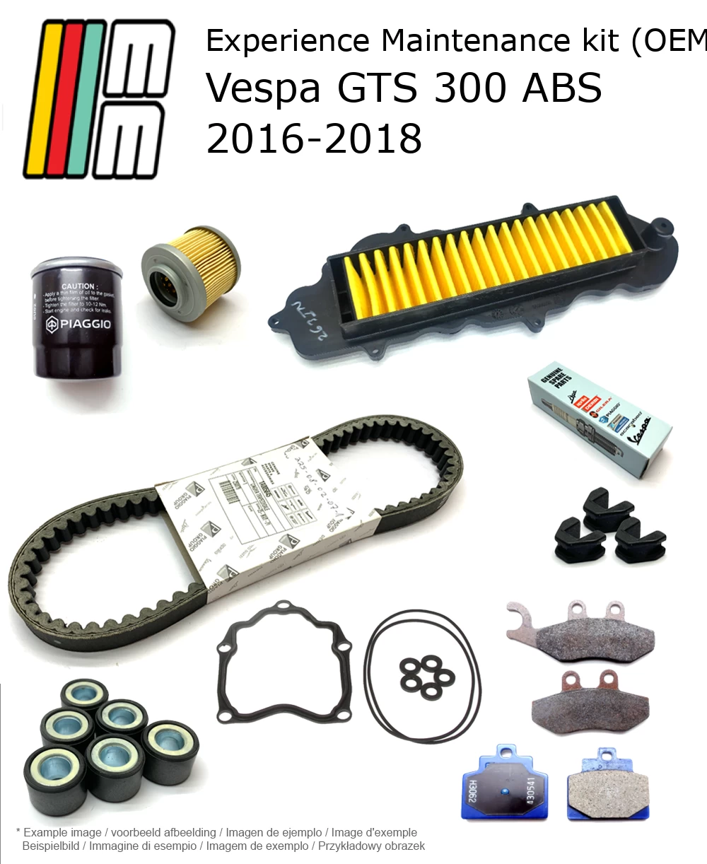 Wartungskit (OEM) Vespa GTS 300 ABS 2016-2018