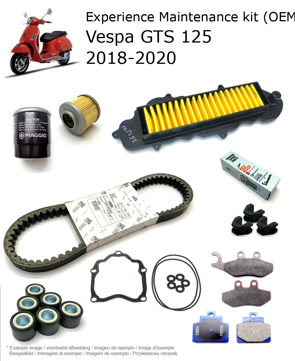 Wartungskit (OEM) Vespa GTS 125 2018-2020