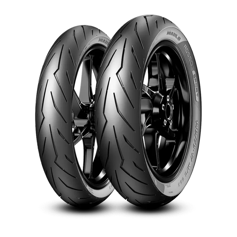 PIRELLI Reifen DIABLO ROSSO SPORT 80/90-17 M/C 44S TL