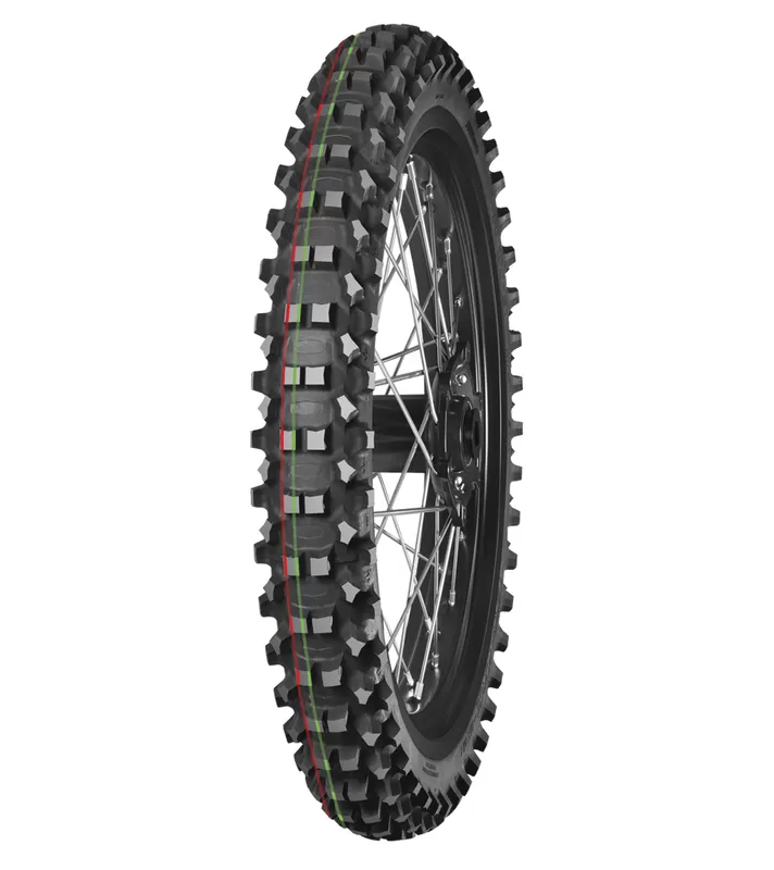 MITAS Tyre TERRA FORCE-MX MH 60/100-14 29M TT MEDIUM HARD TERRAIN RED GREEN NHS