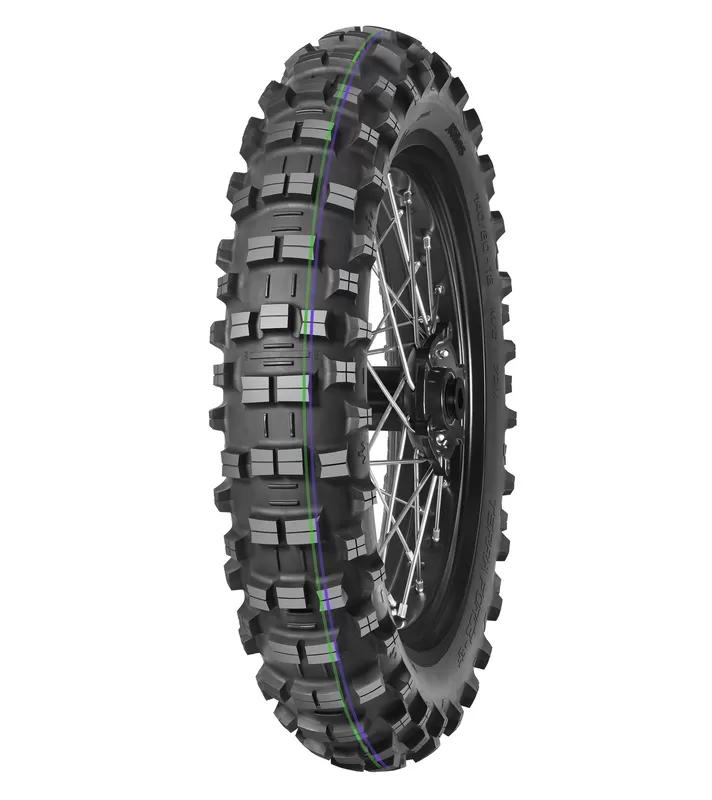 MITAS Tyre TERRA FORCE-EF 140/80-18 70R TT ULTRA LIGHT GREEN PURPLE