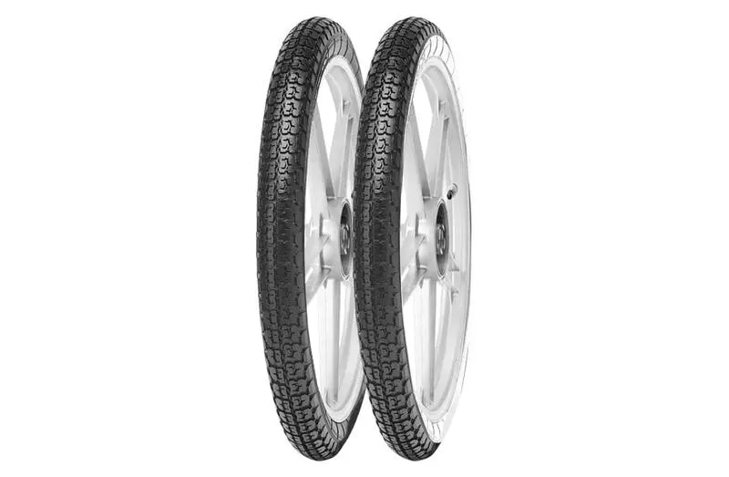 MITAS Tyre B-4 WW Flancs Blancs 2 1/4-17 (2.25-17) 39J TT
