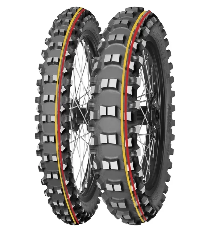 MITAS Tyre TERRA FORCE-MX SM 90/90-21 (3.00-21) NHS 54M TT SOFT TO MEDIUM RED YELLOW