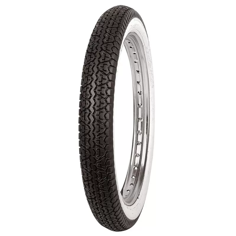 Pneu MITAS B-4 WW Flancs Blancs 2 1/4-18 (2.25-18) 42J TT
