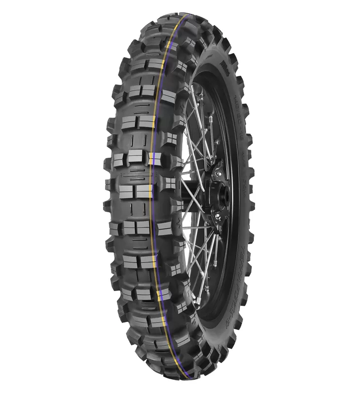 Pneumatico MITAS TERRA FORCE-EF 140/80-18 70R TT SUPER FAST YELLOW PURPLE
