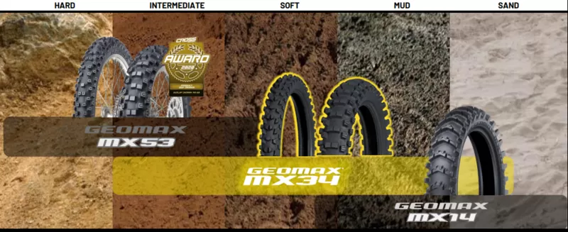 Pneumatico DUNLOP GEOMAX MX14 110/90-19 M/C NHS 62M TT