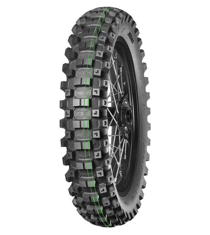 Pneumatico MITAS TERRA FORCE-EX MH 110/100-18 64M TT SUPER SOFT (MH TERRAIN) 2 GREEN