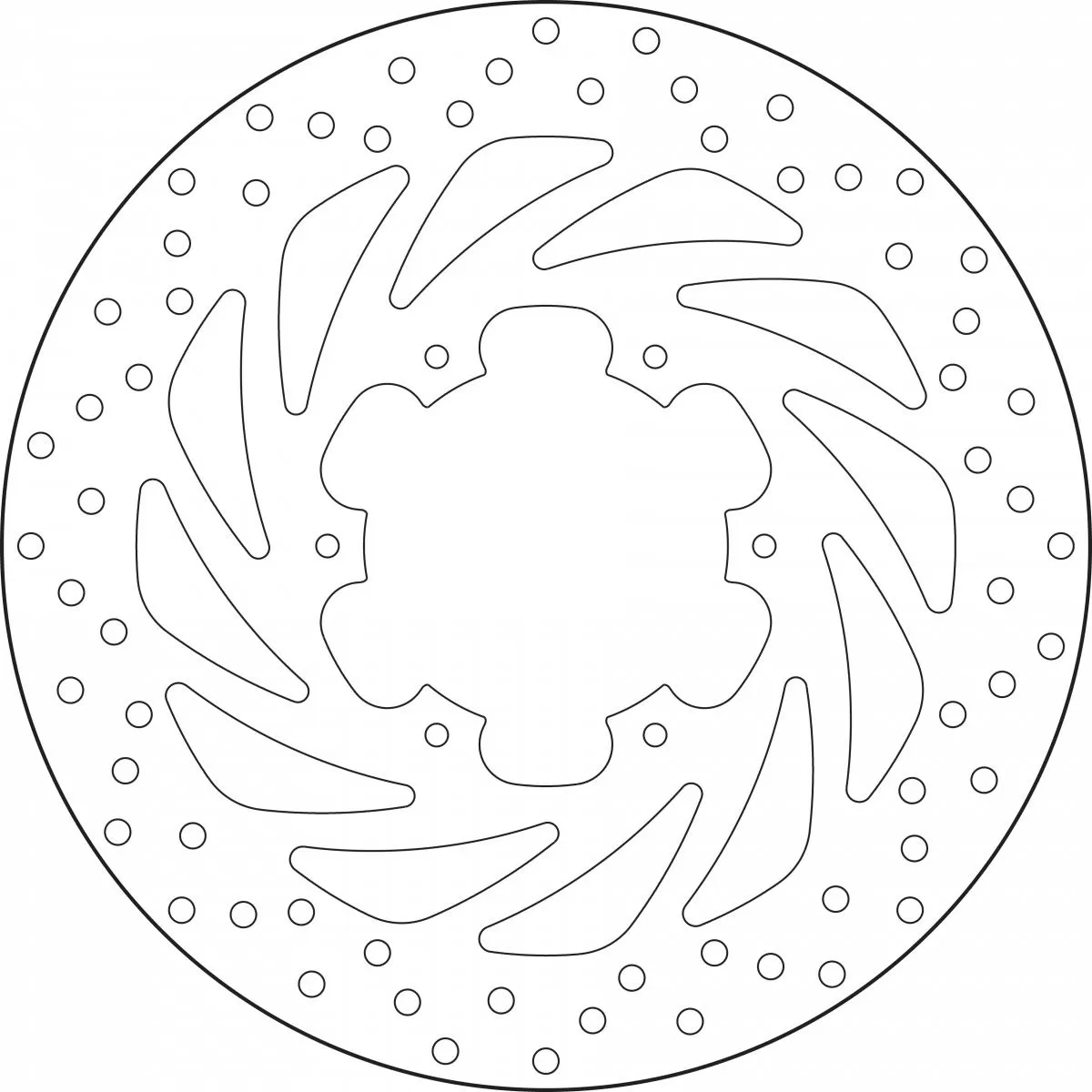 Brembo Remschijf 68B407D4