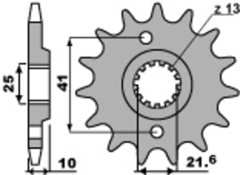 Standard Stahlritzel vorne - 520