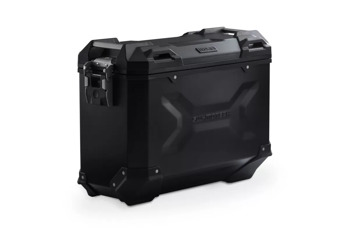Trax Adventure Koffer 37L Links Schwarz