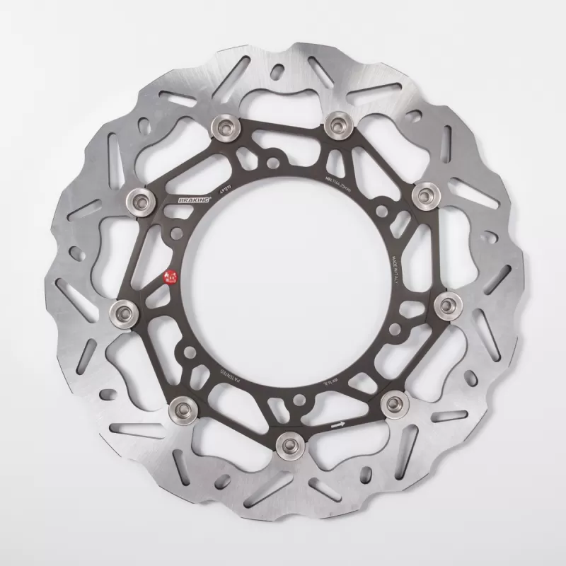 BRAKE DISC WAVE FLOATING AL-HUB SK2 320