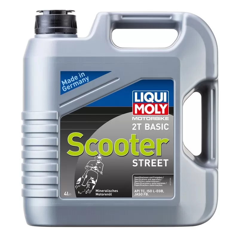 2T Basic Scooter Street Motoröl - 4 l