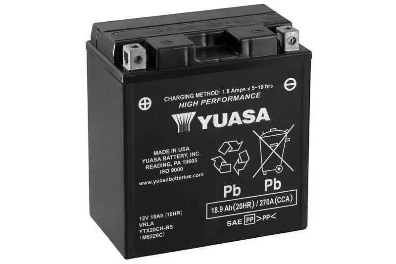 Wartungsfreie Batterie mit Säurepack