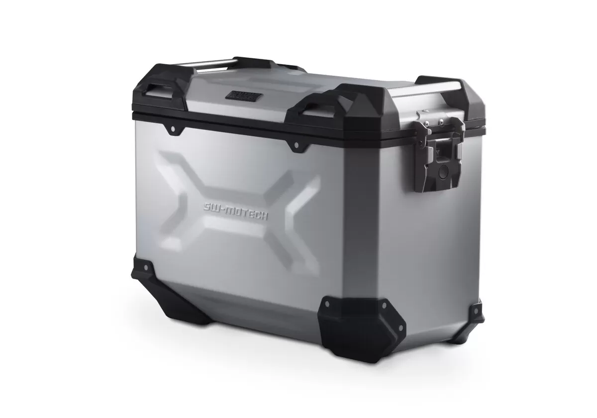 Trax Adventure Koffer 45L Rechts Silber