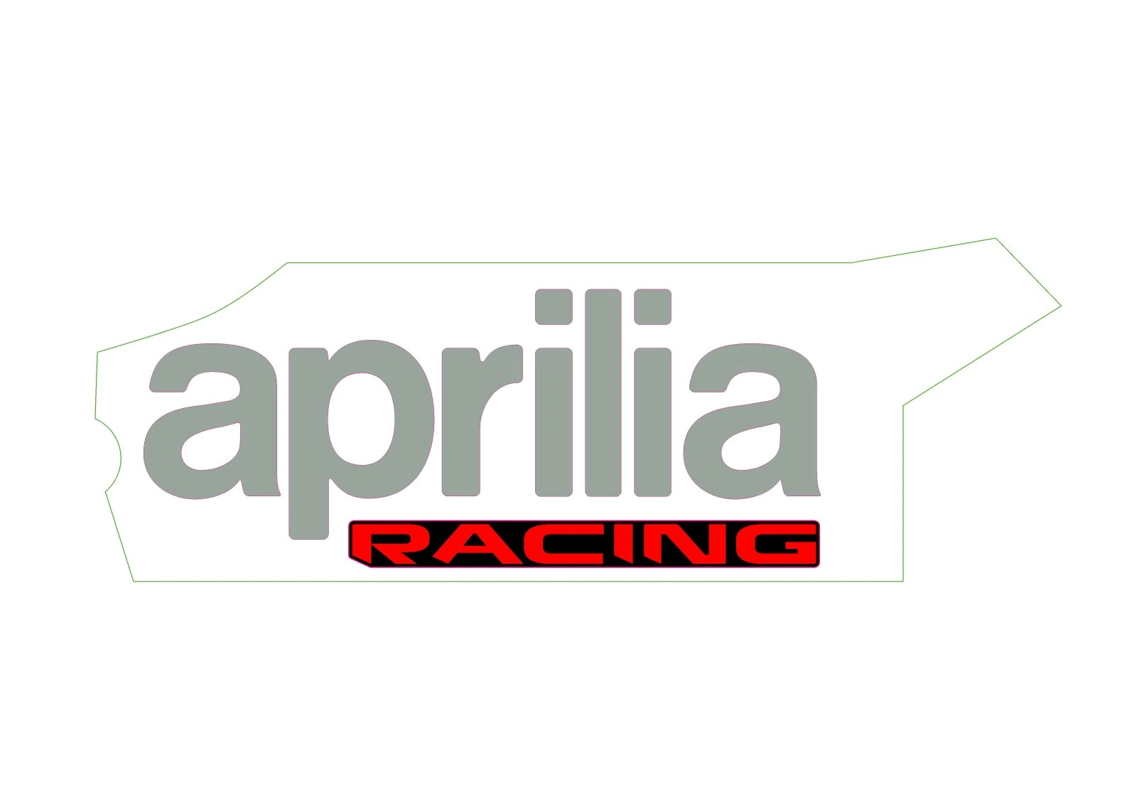 Dekor, Motiv: Aprilia Racing, links