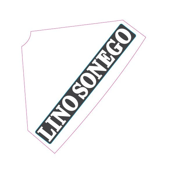 Sticker, motive: Linosonego, left