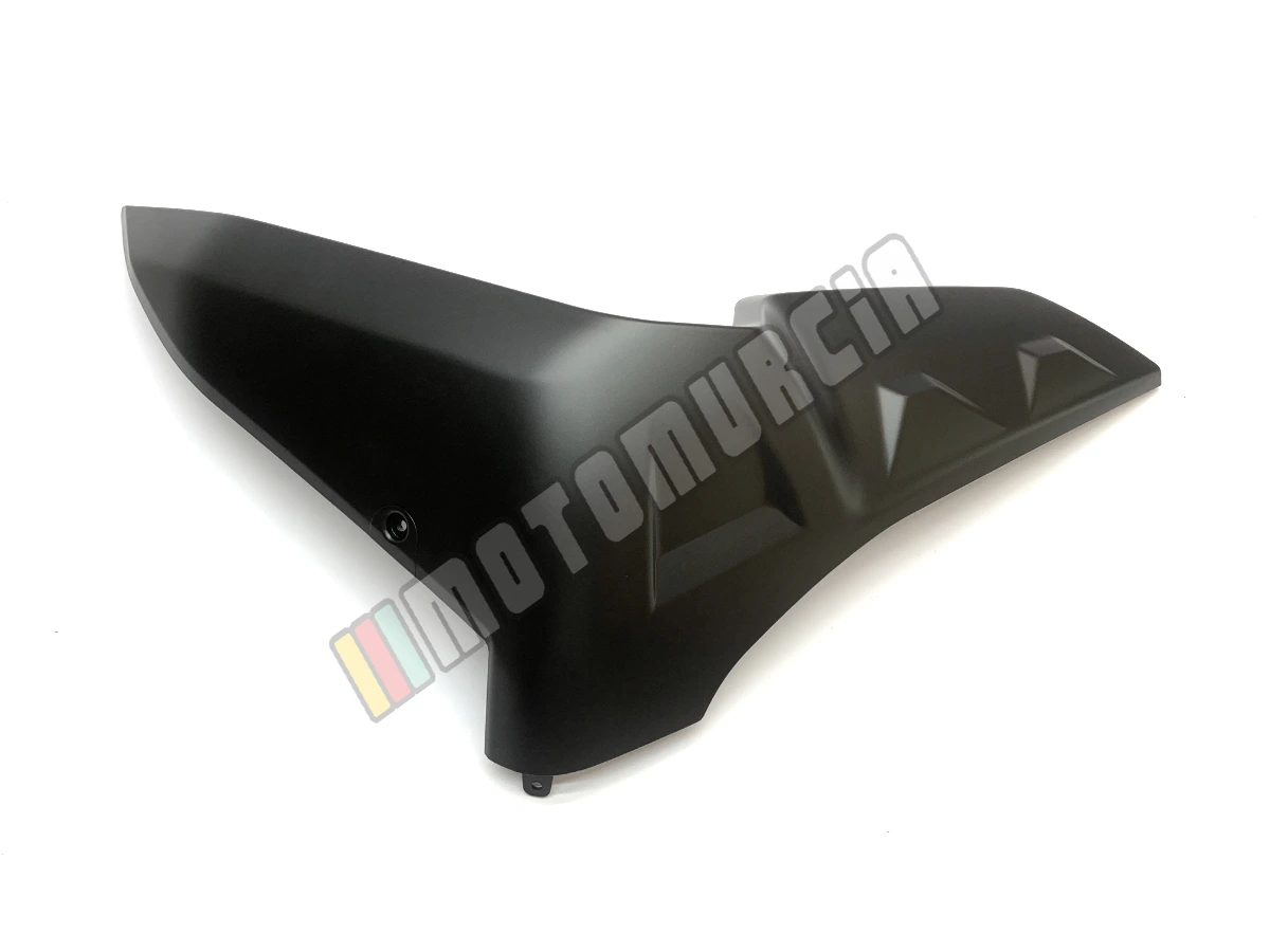 Spoiler, droit, noir, Suffixe et code couleur Piaggio: NS_noir mat 85/C