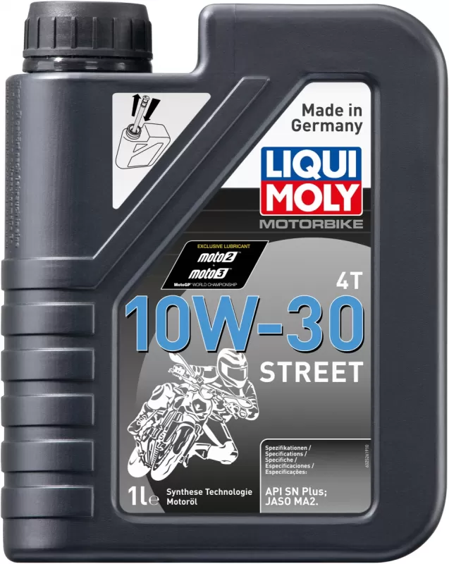 4T 10W-30 str 1L - huile moteur moto 4T 10W30 technologie synthétique 1 litre