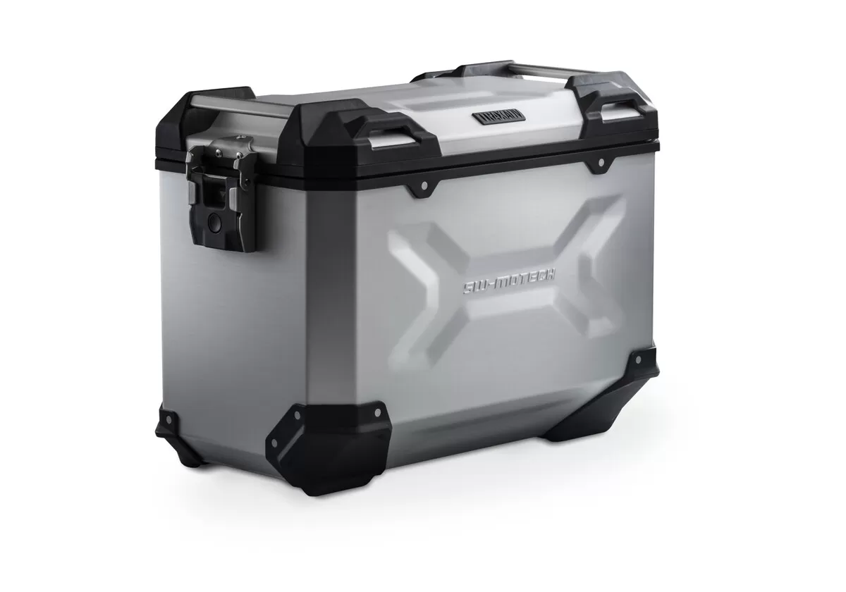 Trax Adventure Seitenkoffer 45L Links Silber