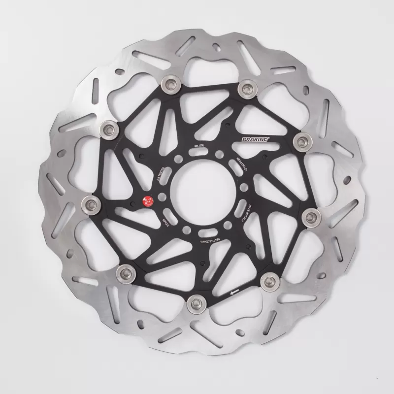 BRAKE DISC WAVE FLOATING AL-HUB SK2 320