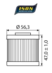OIL FILTER, ISON 151