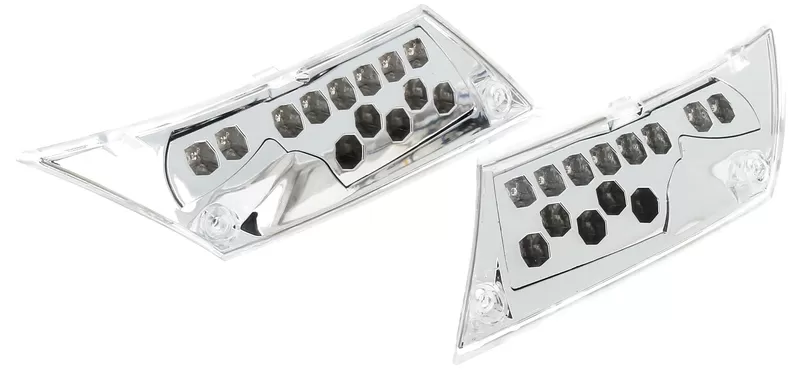 OEM LED Typ Blinker Chrom Piaggio Zip 50