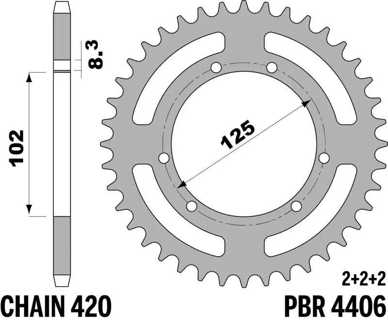Couronne PBR Acier Standard - 420