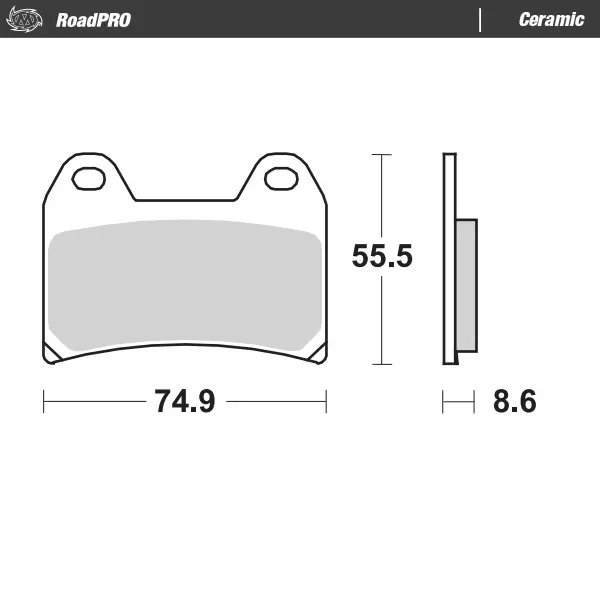 BRAKE PAD CERAMIC