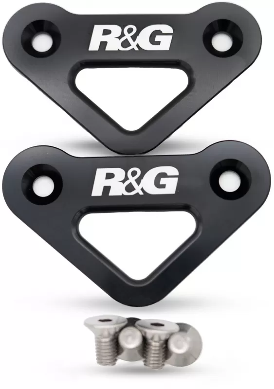 TIE-DOWN HOOKS, PAIR, BLACK