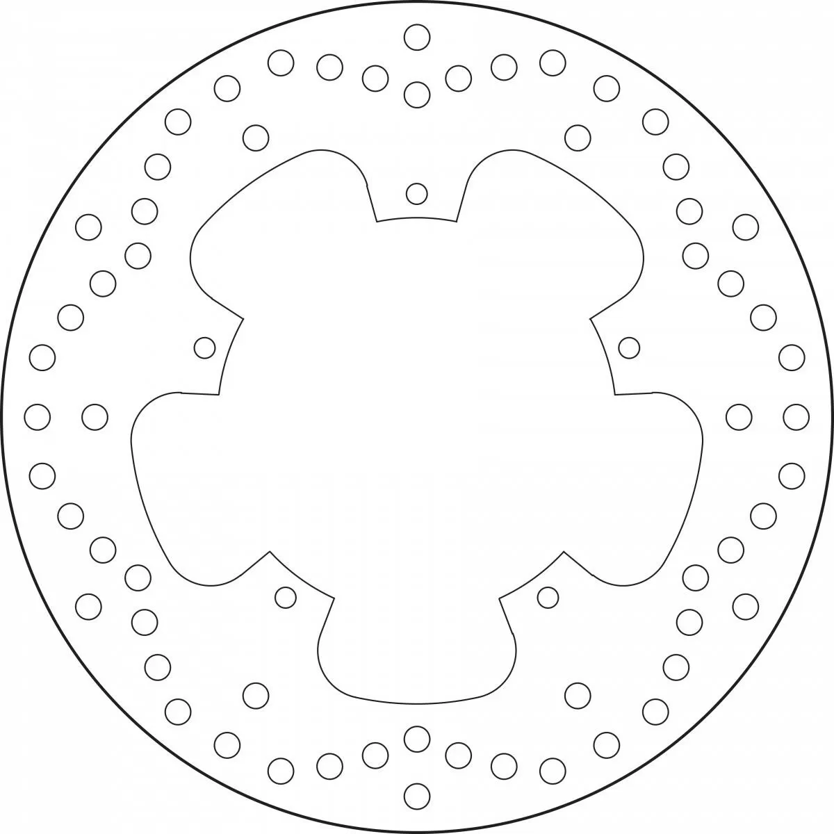 Brembo Disco de travão 68B407B6