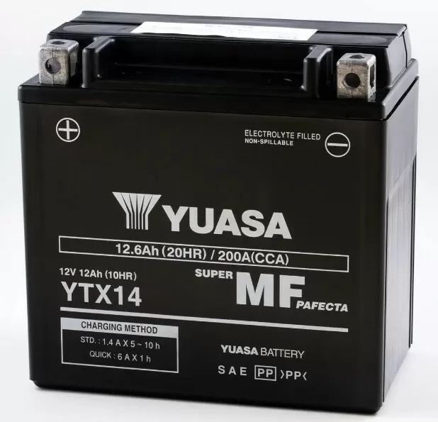 Yuasa Accu YTX14