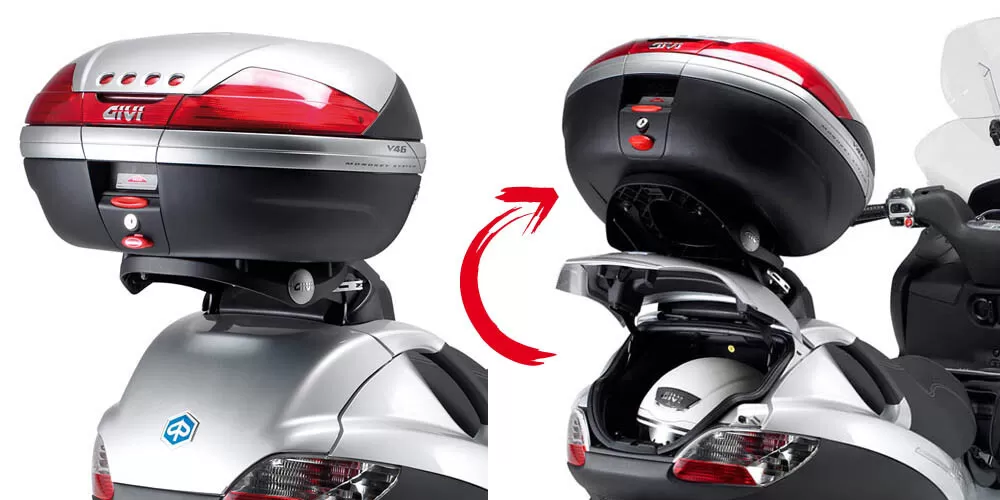 GIVI SR134 Topcase-Träger Monokey Piaggio MP3 125-250-300-400 (06-11)