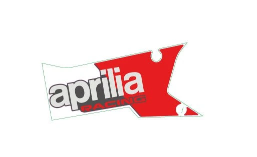 Decalque esquerdo, motivo: Aprilia Racing
