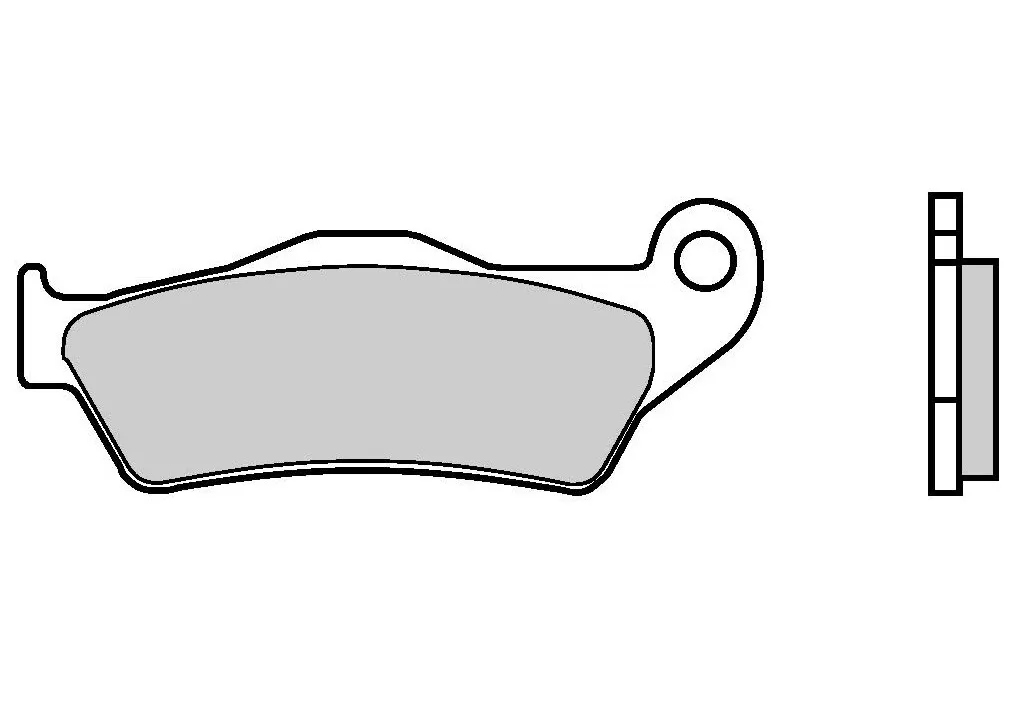 Brembo Plaquettes de frein 07BB04CC organiques