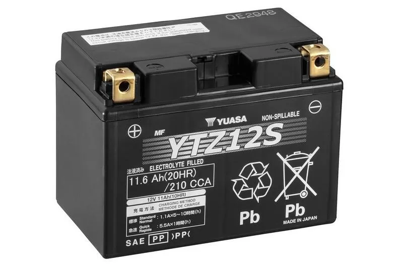 Wartungsfreie Batterie Werkseitig aktiviert