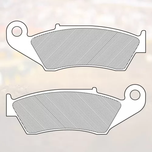 BRAKE PAD SINTER BP-100 - BRAKE PADS SINTERED BP100