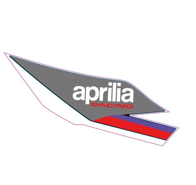 Sticker, motive: Aprilia Racing, right