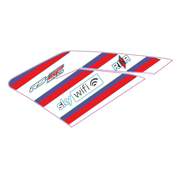 Sticker, motive: RS-GP Replica, left