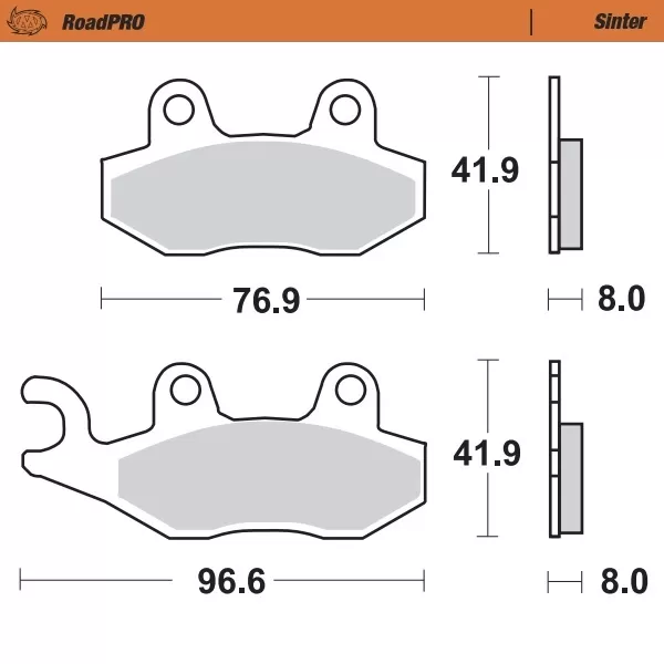401303, BRAKE PADS SINTER