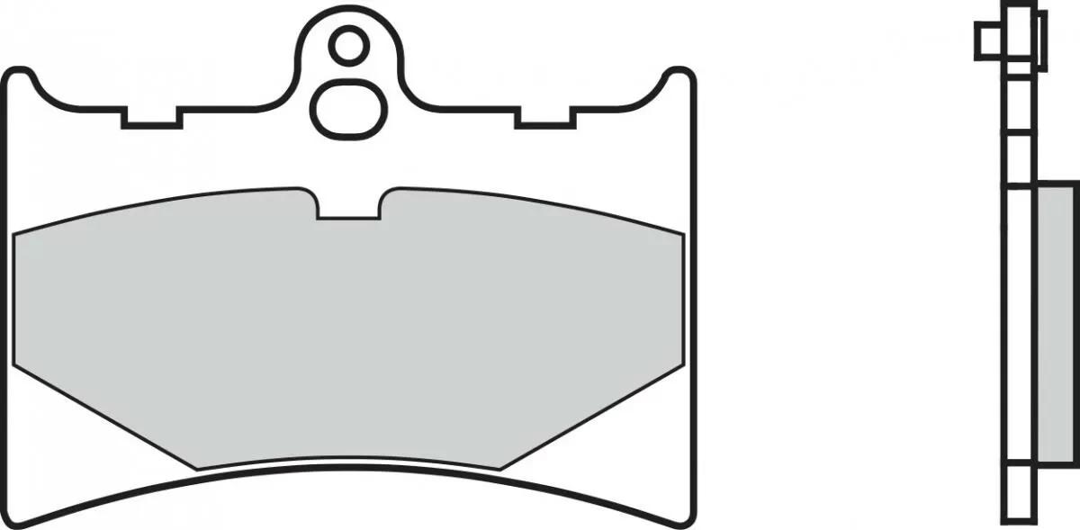 Brembo Plaquettes de frein 07GR5605 Organic Genuine Street