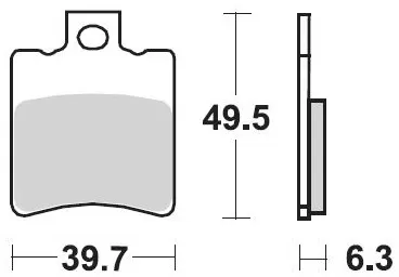 097821, BRAKE PADS SINTER NITRO