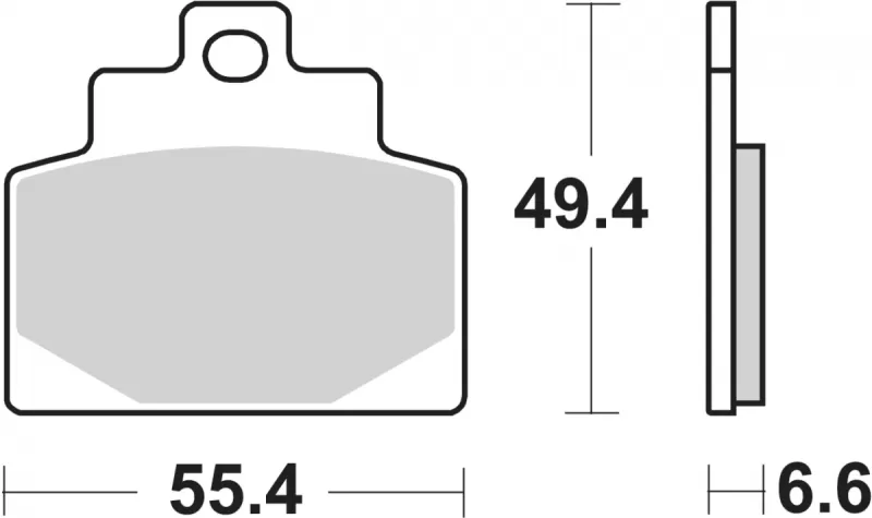 224MS BRAKE PADS SINTER