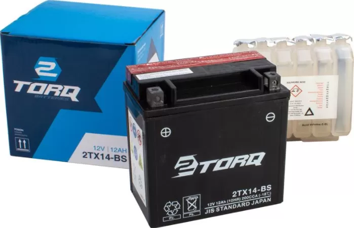 2TORQ Akumulator 2TX14-BS (YTX14)