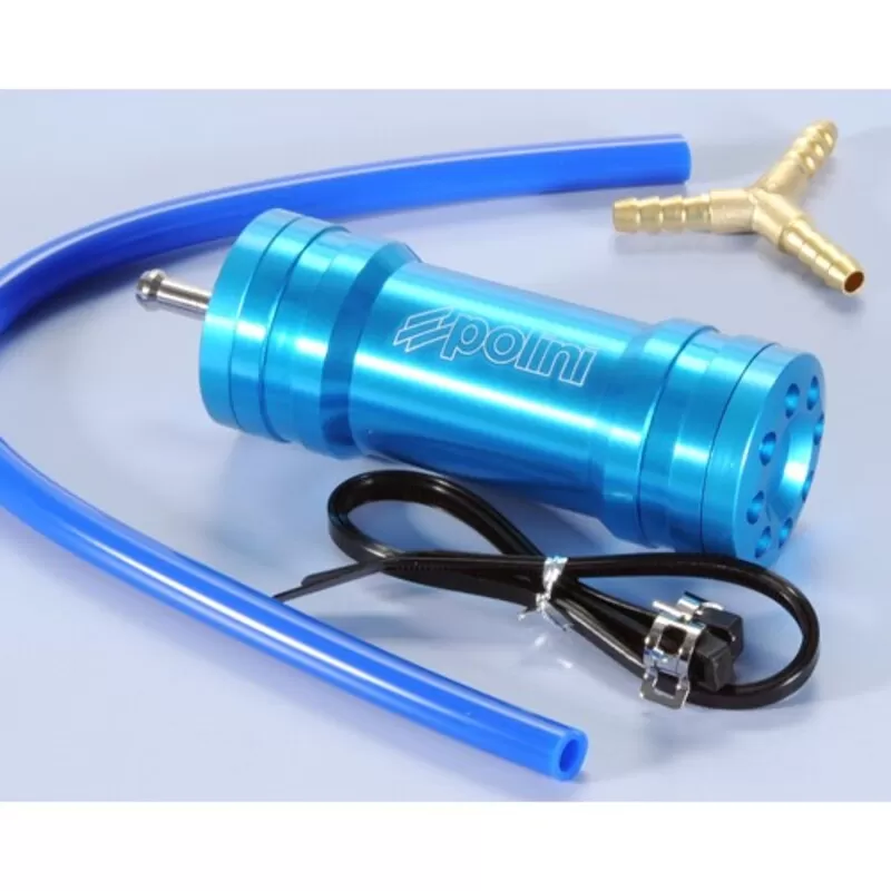 Blue boost bottle for gas recovery