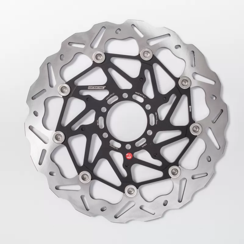 BRAKE DISC WAVE FLOATING AL-HUB SK2 320