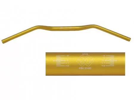 Manillar Gilles Oversized GTOL 28MM Dorado