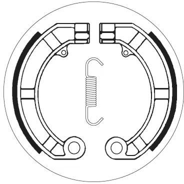2146 BRAKE SHOES
